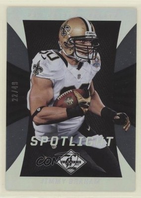 2013 Panini Limited Spotlight Silver 22/49 Jimmy Graham #63 03rx