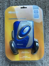 Vintage Memorex AM/FM Stereo Cassette Player Radio Headphones Model MB3125 New