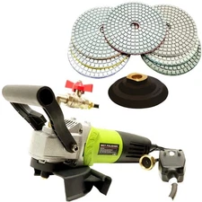 SPW104A Concrete Countertop Wet Polisher Grinder Sander Variable Speed with 4...