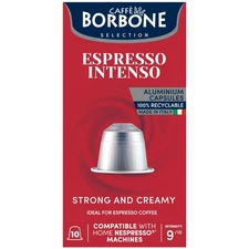 Caffe Borbone Aluminum Coffee Pods Compatible with Nespresso Original Machine...