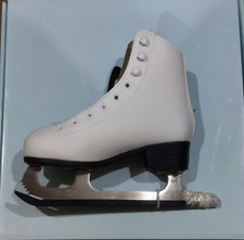 Ice skates American Athletic Girl's Tricot Lined ,White, style 512 size 2y, New