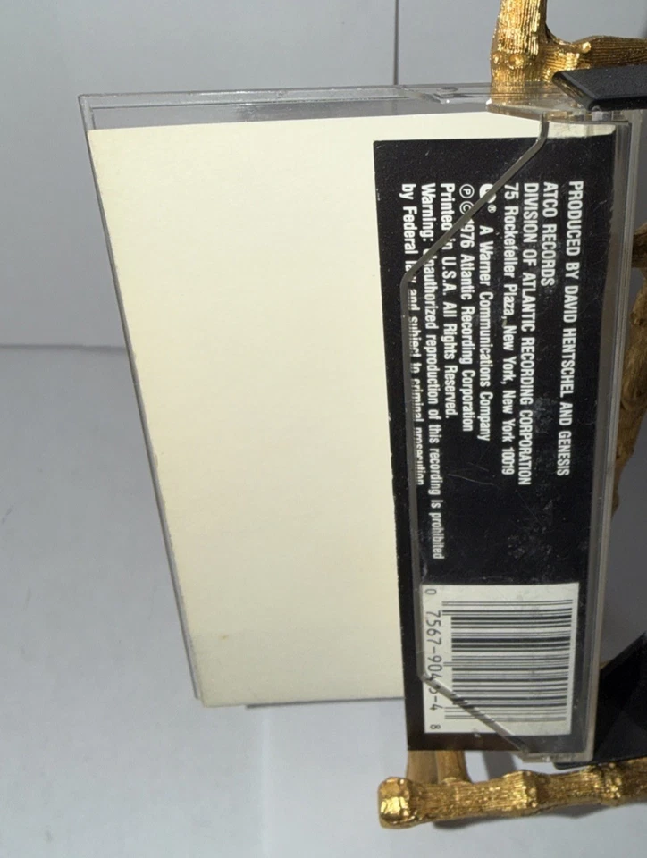 Genesis A Trick Of The Tail Cassette 1976 Atco Records Foto 4 de 4
