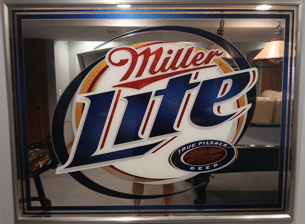 miller light mirror products for sale | eBay