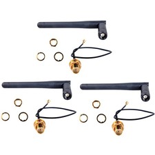 2.4G WiFi Antenna 3DBI Gain Antennas with 16cm Cable U.FL to Female SMA for A...