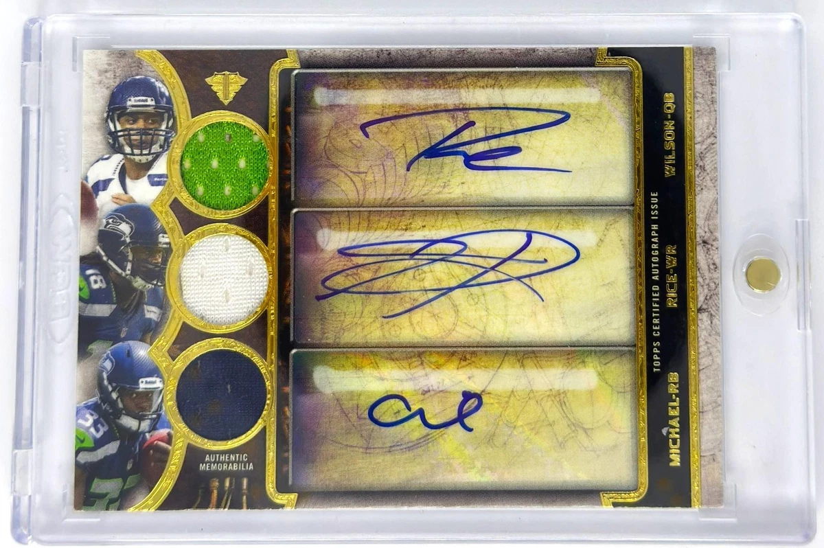 ゲームセンター・ゲームカード 13 topps triple threads relic