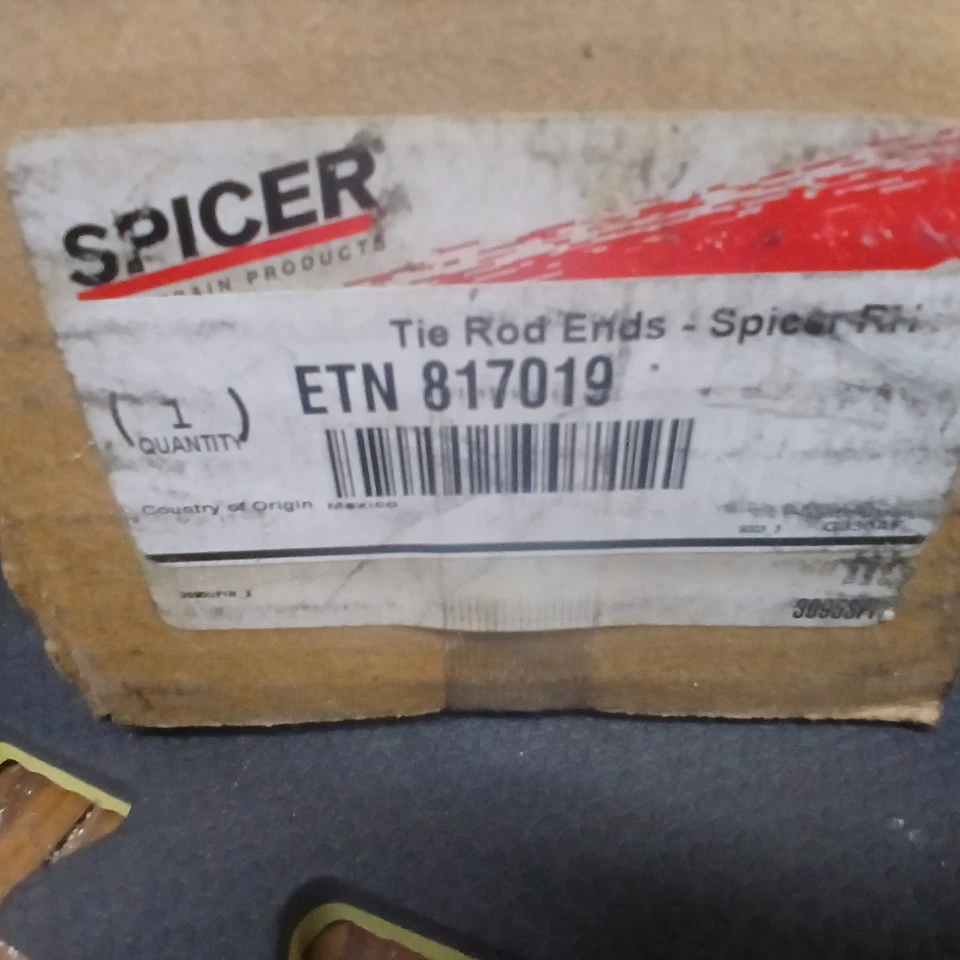 2 SPICER 817019, 817018 extremidade da haste de amarração de direção, conjunto para mão direita e esquerda. - Imagem 2 de 3