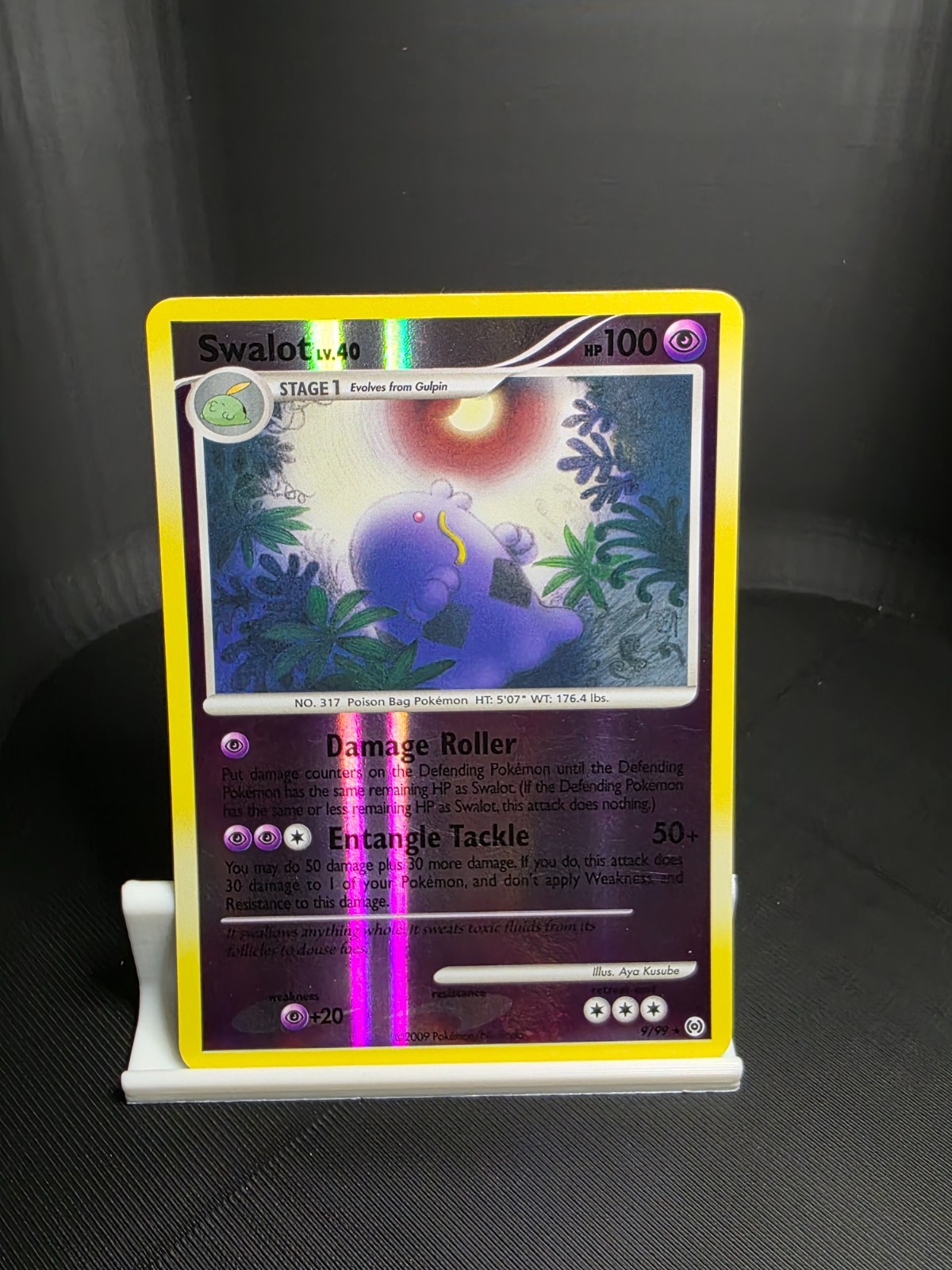Pokemon TCG Arceus 9/99 Swalot Reverse LP