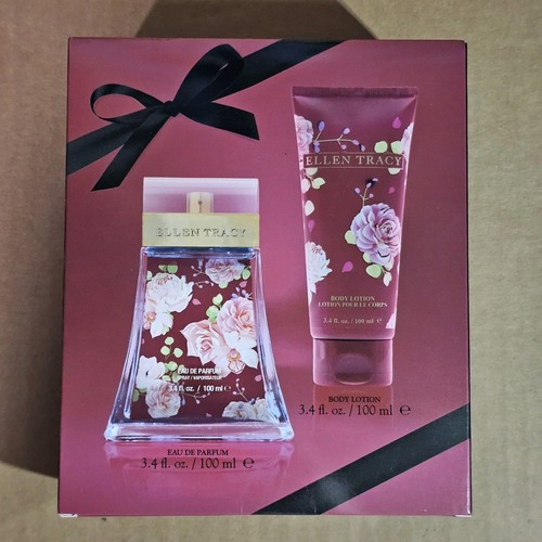 Sensational By Ellen Tracy For Women Set: EDP + BL 3.4oz+3.4oz NIB