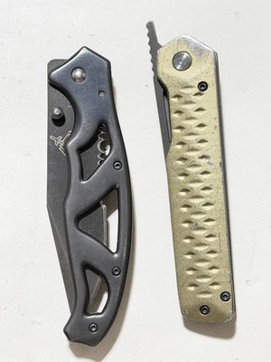 Lot of 2 Gerber Pocket Knives - Ayako - Paraframe