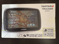 TomTom Trucker 6000 GPS Sat Nav 6 inch Truck Coach Bus, UK Europe lifetime maps