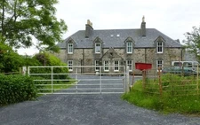 Photo 6x4 House backing onto Loch a' Chnuic Ardbeg/NR4146  c2017