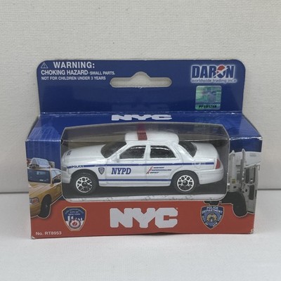 DARON NYC POLICE DEPT. NYPD POLICE CAR IN ORIGINAL BOX U10