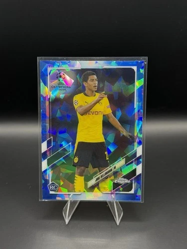 Jude Bellingham 2020-21 Topps Chrome Sapphire Rookie RC UEFA Variation SP