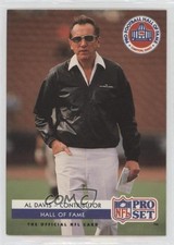 1992 Pro Set Pro Football Hall of Fame Inductees Al Davis #SC2 HOF ln7