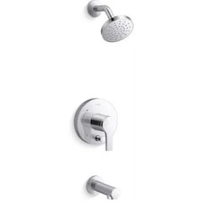 Kohler K-T35327-4Y-CP - Tub and Shower Showers