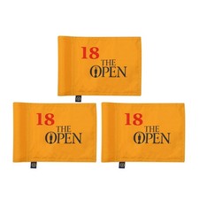 UK Open Mini Tournament Golf Flags, 6 x 8 in, 3 Pack