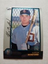 1998 Bowman Chrome Kevin Burford #401 Rookie