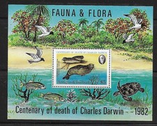 Antigua & Barbuda 1982 Death Centenary of Charles Darwin M/S U/M (T176)