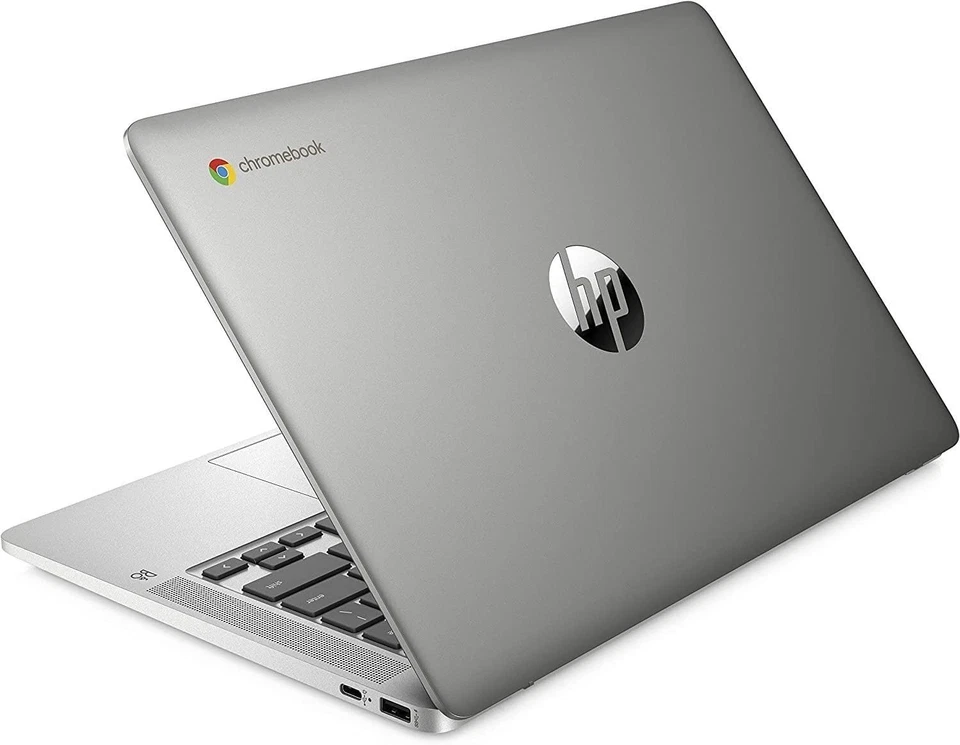 HP Chromebook 14a-na0004sl, Intel Celeron N4120 computer pc portatile - Immagine 2 di 4