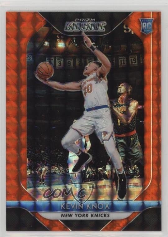 2018-19 Panini Prizm Mosaic Orange 6/99 Kevin Knox #55 Rookie RC pm5
