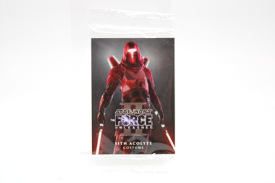 Star Wars The Force Unleashed Sith Acolyte Costume Pack Brand New Sealed
