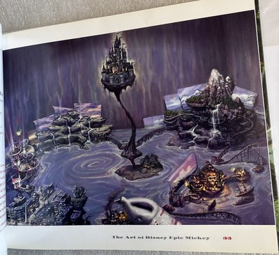 The Art of Epic Mickey Disney Art Book - Hardcover | eBay