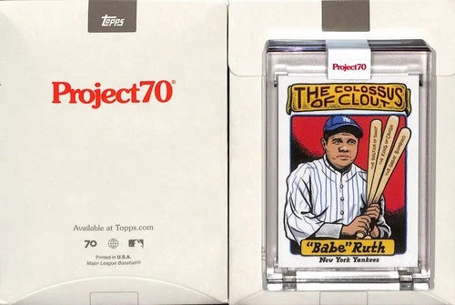 2021 TOPPS PROJECT 70 #227 2006 BABE RUTH - NEW YORK YANKEES - CHINATOWN MARKET