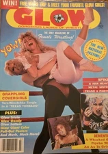 GORGEOUS LADIES OF WRESTLING #2 MARCH 1988 HOLLYWOOD JEANNE BASONE MT FIJI GLOW