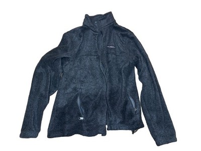 Columbia Jacket Medium Gray Fleece