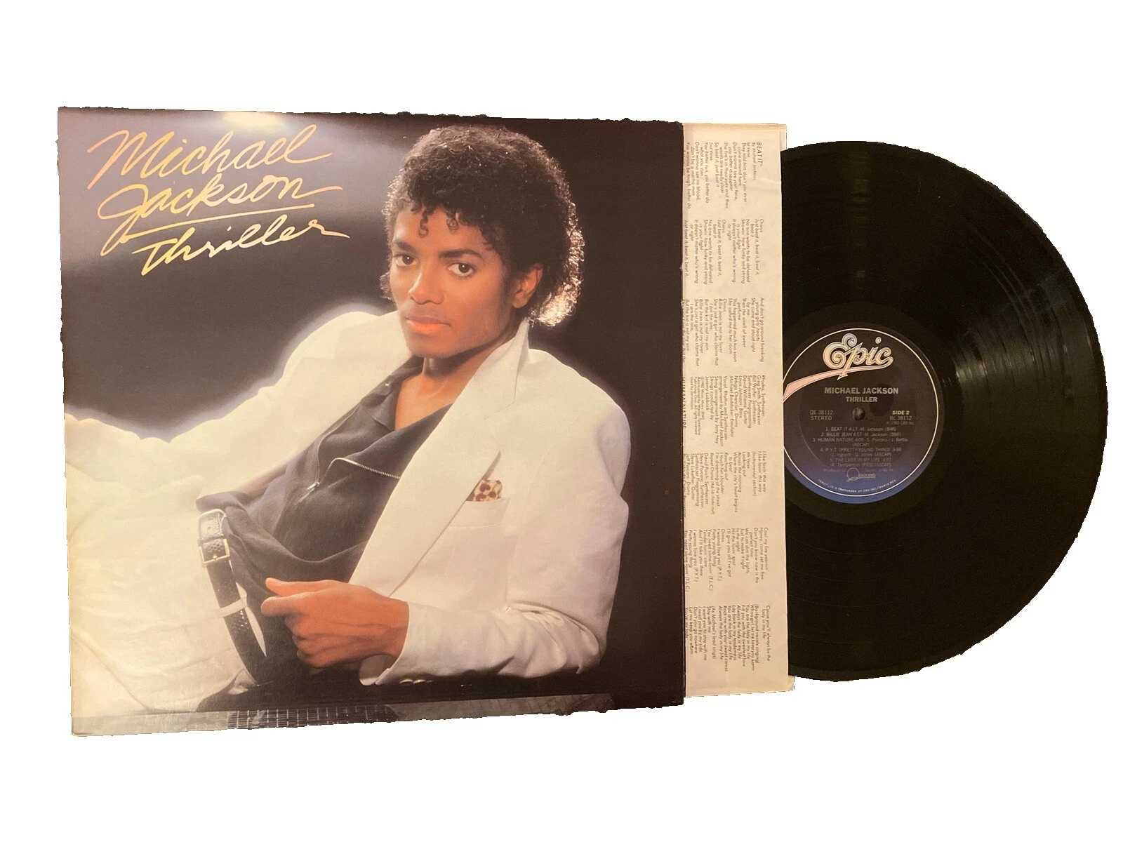 Discos de vinilo clásico de Michael Jackson