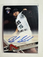 K271,646 - 2017 Topps Chrome Rookie Autographs #RABS Braden Shipley Auto