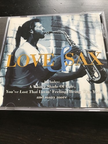 Love & Sax (CD) Instrumentals. A Whiter Shade Of Pale, Long And Winding Road Etc - Picture 5 of 5