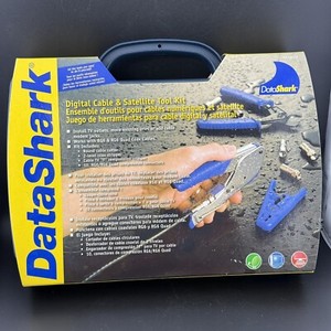 DataShark Network Tool Kit With Case 70007 Data Shark PA70007, RJ45, Cat5 Exc