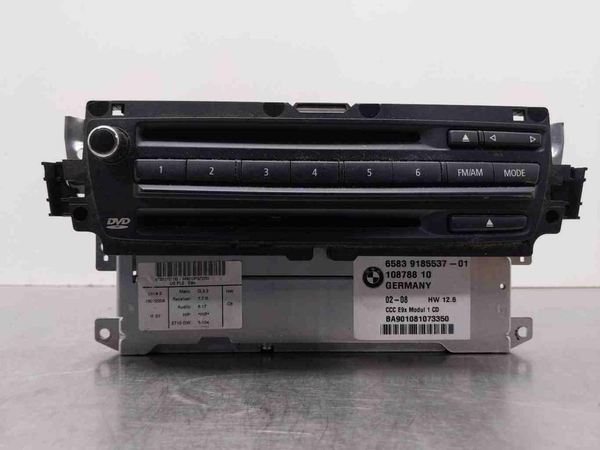 2008 BMW 328XI SERIES SEDAN OEM RADIO RECEIVER STEREO 65839185537 