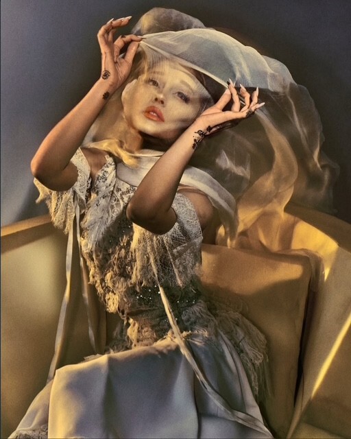 ARIANA GRANDE Vogue Magazine ITALIA March 2025 by ELIZAVETA