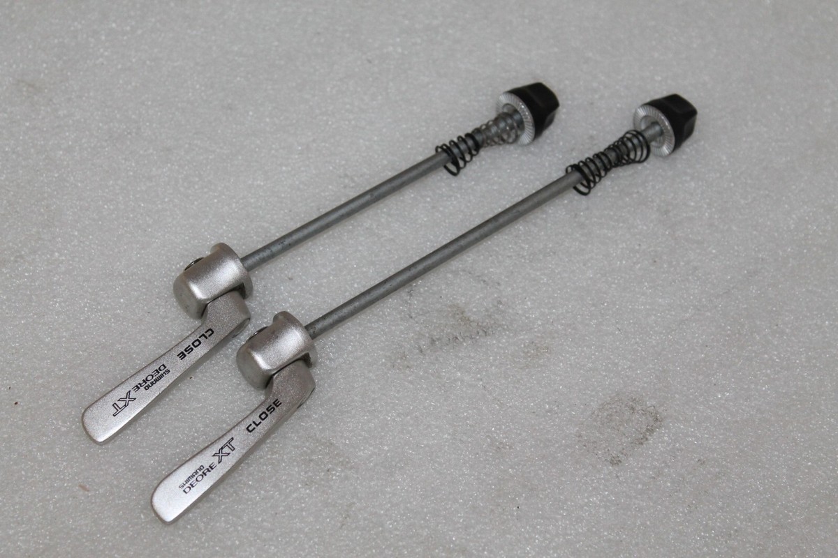 Brochettes Fermetures Jante 26 Quick Release Qr Shimano XTR M970 Old