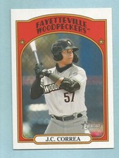2021 Topps Heritage Minor League Baseball J.C. Correa #152 PACK FRESH!