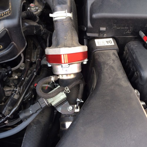 Espaciador de placa de válvula de soplado para Honda Civic 1.5T 2015-21 cupé BOV Billet Turbo - Imagen 7 de 12