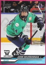 2024-25 Upper Deck PWHL Hockey JAIME BOURBONNAIS #48 Deluxe Parallel 087/250