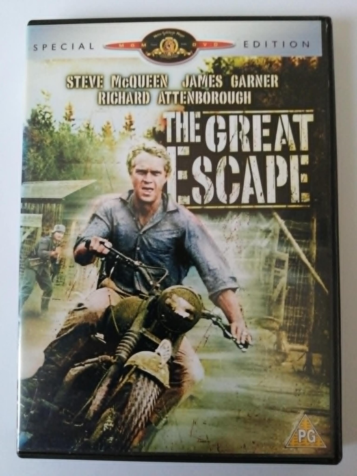 DVD The Great Escape. Movie. Steve McQueen. Richard Attenborough. James Garner
