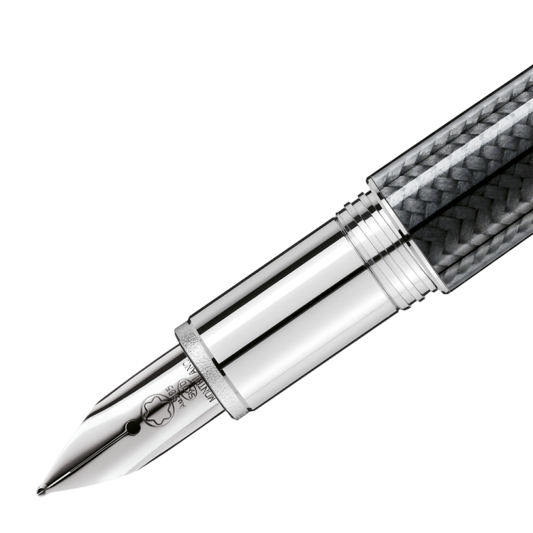 Montblanc StarWalker Carbon Fiber Medium Nib Fountain Pen #109341