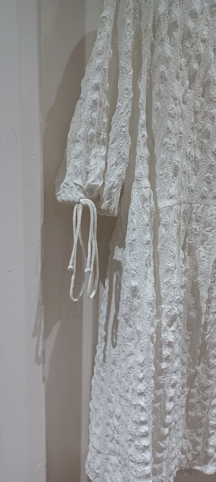 OFF WHITE Abito Asos Off White aperto dietro taglia 14