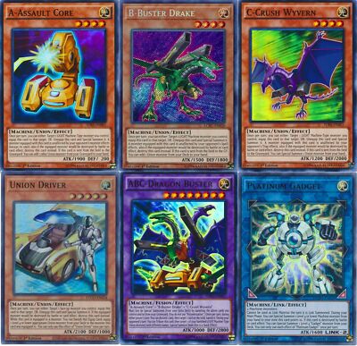 ABCカード Yugioh Complete ABC Deck! Dragon Buster Union Hangar Driver Unau