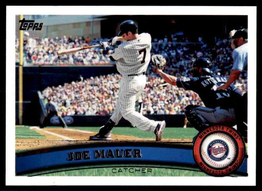 2011 Topps Joe Mauer #550 Minnesota Twins