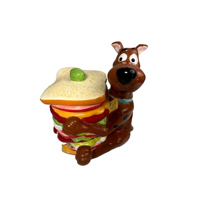 VTG Scooby-Doo Super Decker Sandwich Cookie Jar Some Nicks and Scratches READ
