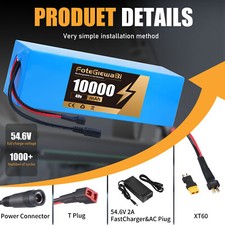 36V/48V 8AH/10AH/12AH/14AH/20AH Ebike Battery Scooter Battery with 2A Charger