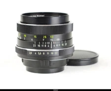 Lens Zeiss West Sonnar 2,8/85mm Rollei HFT   For  TM42  Contax S Pentax M42