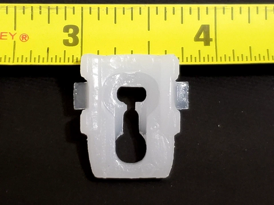 75-91 Ford Econoline Van Cinturón Lateral Guardabarros Puerta Cuarto Moldura Clips A81 Foto 4 de 4