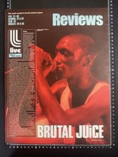 TRICKY - LONDON ASTORIA REVIEW - VINTAGE POSTER SIZE ADVERT