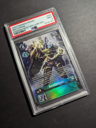 Beetlemon BT7-046 Alternative Art Promo Digimon Frontier Set PSA 9 MINT - Picture 2 of 4